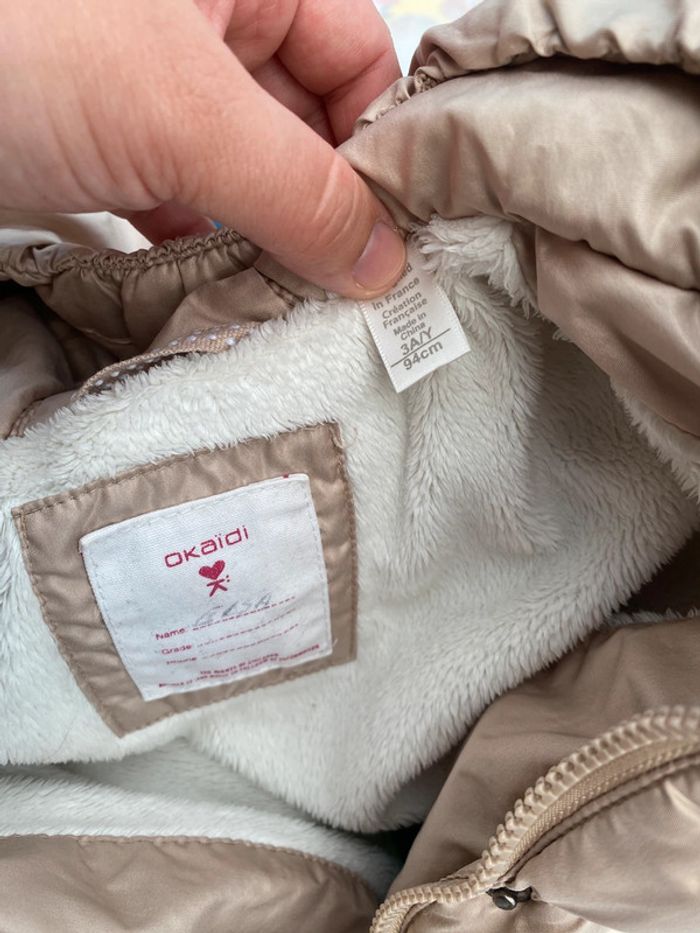 Veste manteau blouson doudoune 3 ans - photo numéro 5