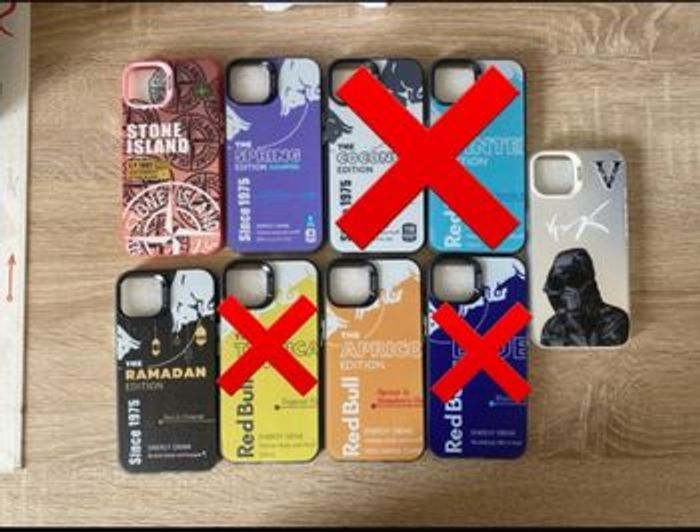Coque iPhone 13 red bull