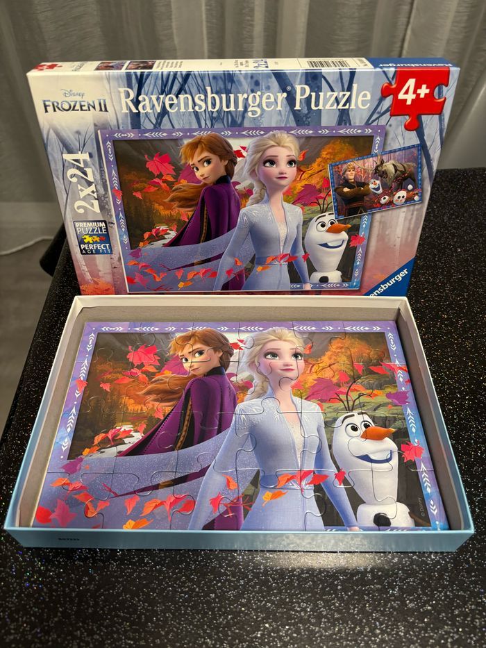 Ravensburger - puzzles 2x24 pièces La Reine des neiges 2