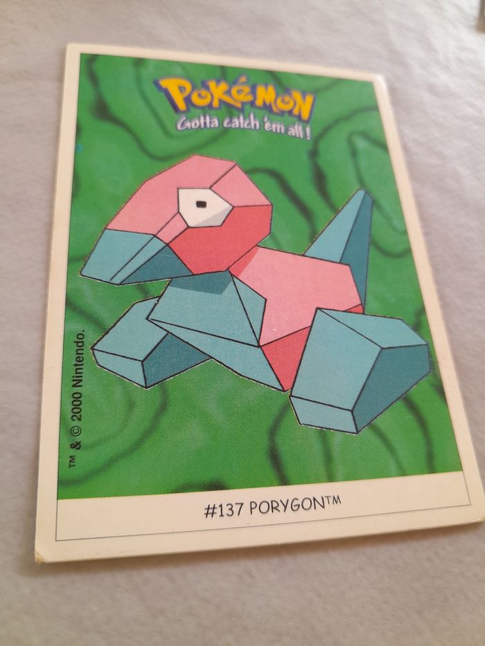 Carte pokemon porygon