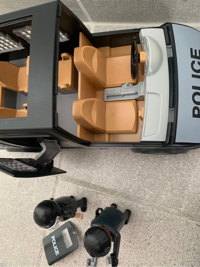 Playmobil fourgon de police - photo numéro 3