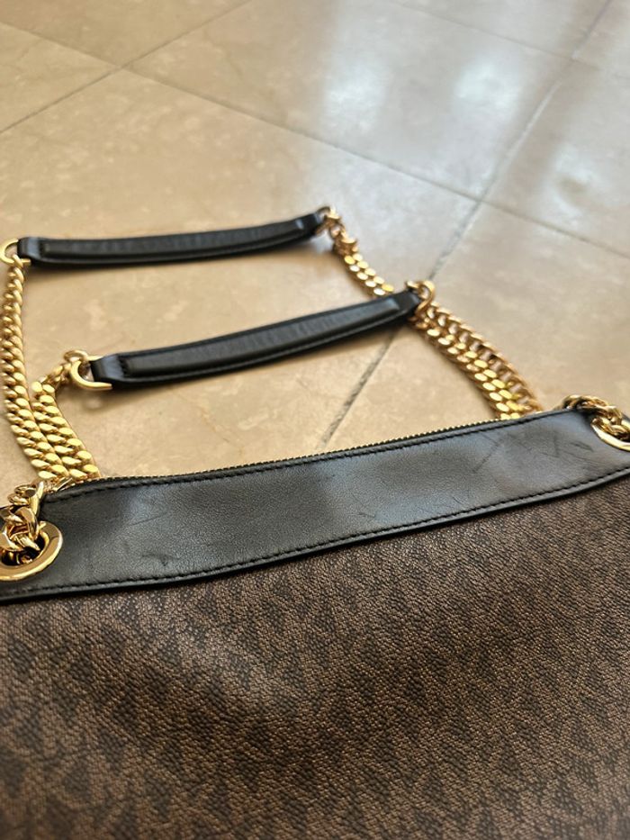 Michael Kors  - Petit sac convertible Susan porté épaule à imprimé logo - photo numéro 5