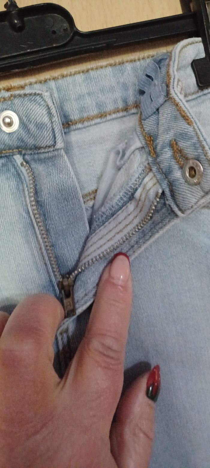 Très jolie jupe jeans fille T 10 ans - photo numéro 5