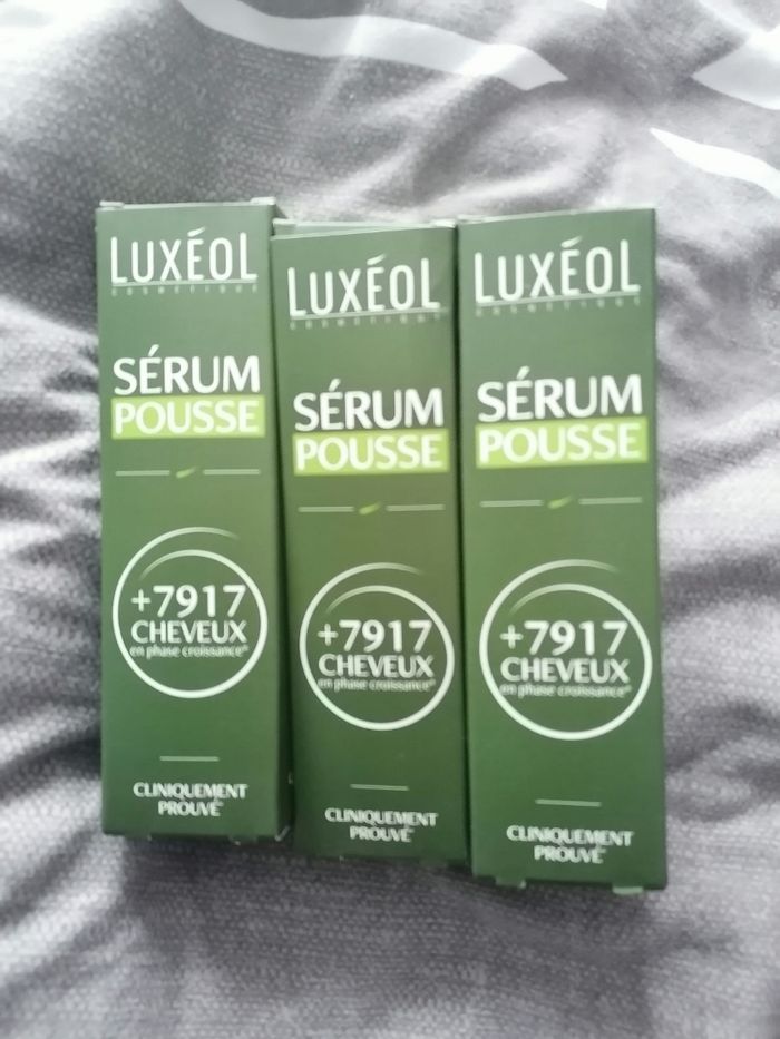Lot 3 sérum pousse Luxeol