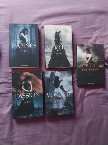 Romans Damnés tomes 1 à 4 + 3,5 Amours Damnées Lauren Kate Volupté Bayard Saga