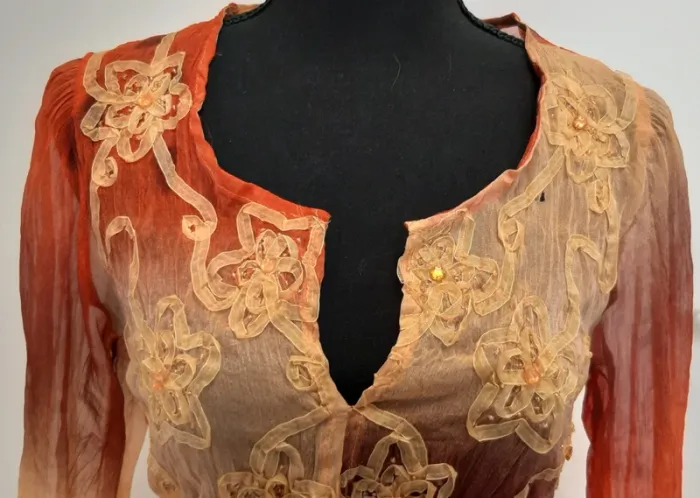 Magnifique tunique/ blouse manches longues Alexo de style bohème - photo numéro 5