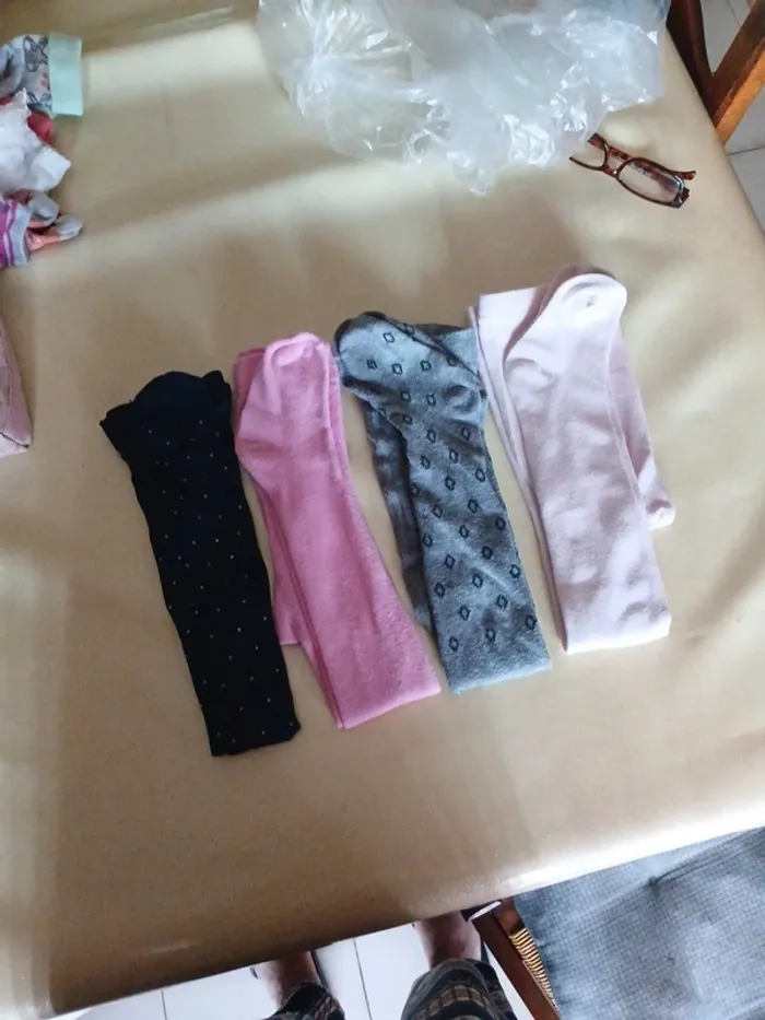 Lot de 4 collants