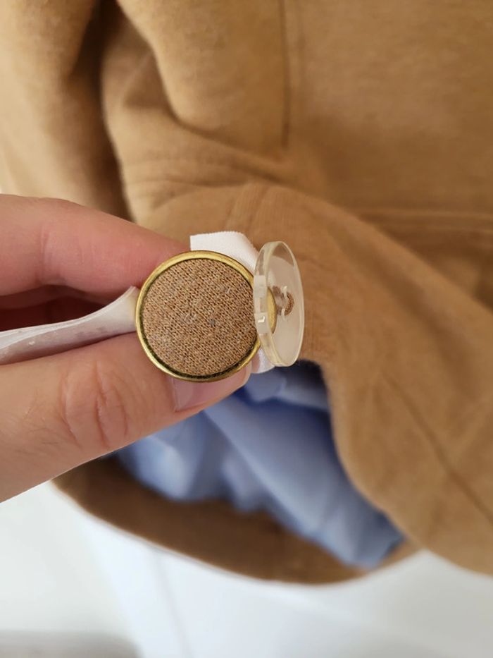Veste marron clair H&M 38 - photo numéro 7