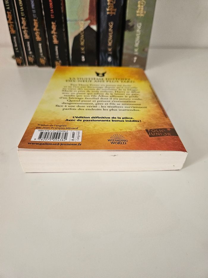 Lot saga livres Harry Potter + le 8 - photo numéro 7