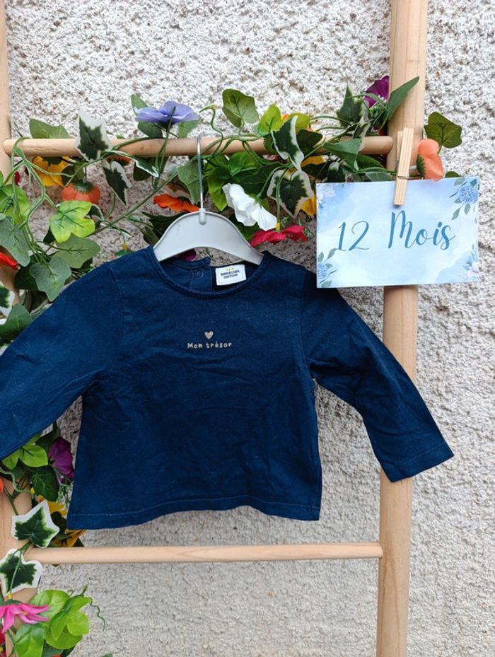 T-shirt manche longue 12mois - Tape à l'oeil - photo numéro 2