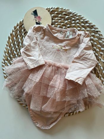 Robe avec body - tulle - my FIRST day - 1 mois - orchestra