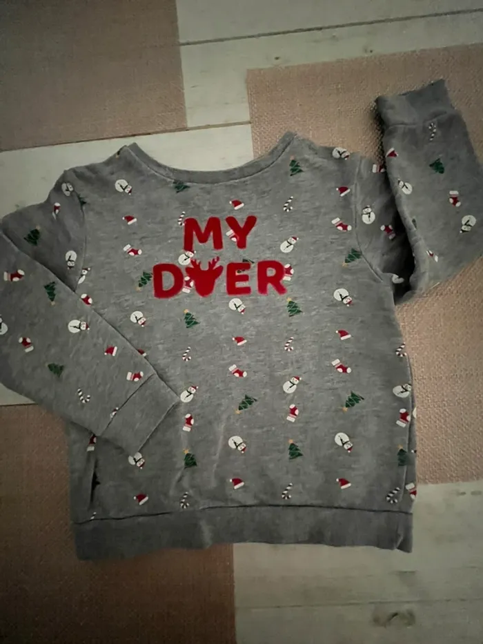 Pull Noël 6 ans