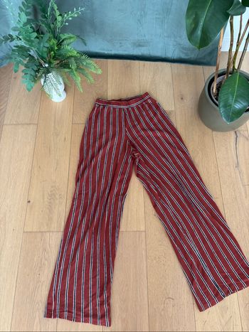 Pantalon fluide rouille pull and bear