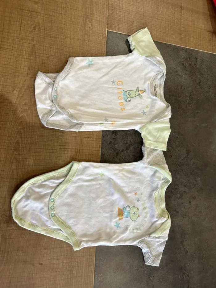 Lot de 2 bodys
