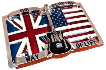 Boucle de ceinture en métal The Electric Way of Life