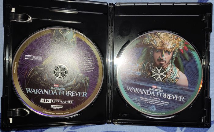 Bluray 4K Black Panther Wakanda Forever - photo numéro 2