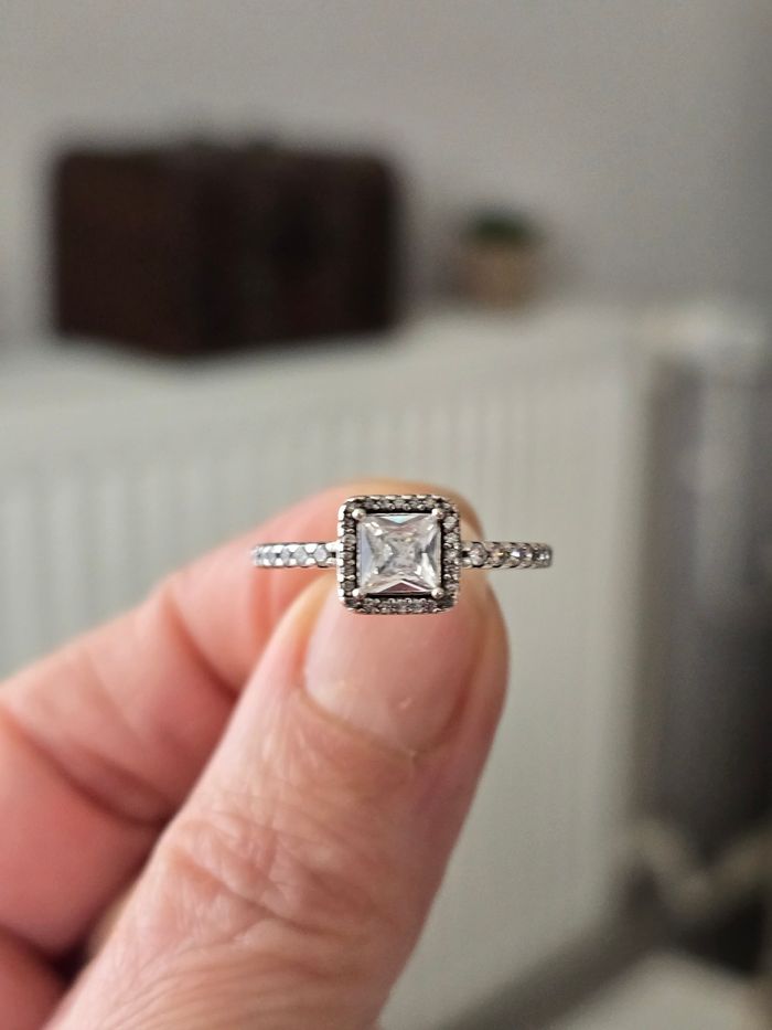 Bague en argent 925 avec zircon - photo numéro 3