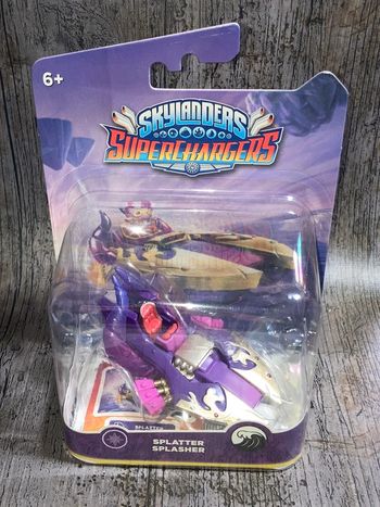 Figurine Skylanders Superchargers Splatter Splasher Neuf