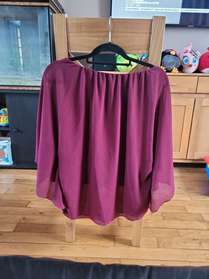 Blouse fushia - photo numéro 3