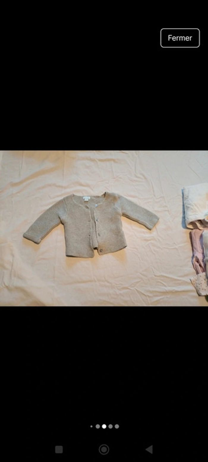 Lot de vêtements filles 3 mois automne hiver - photo numéro 9