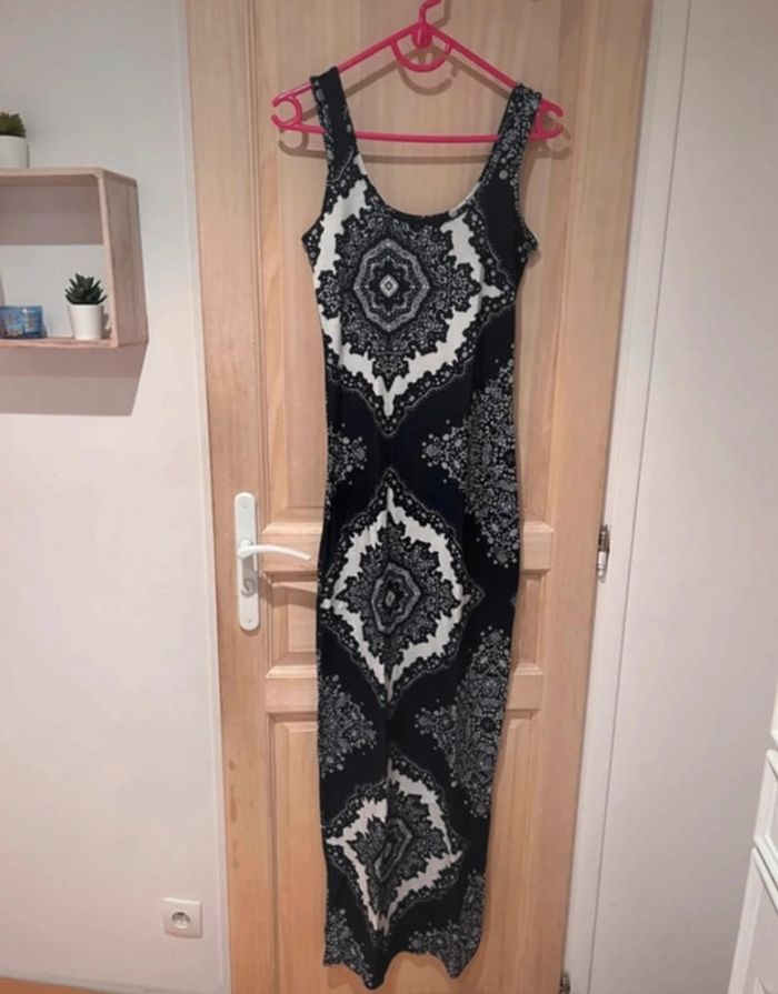 Robe longue à motif - photo numéro 2