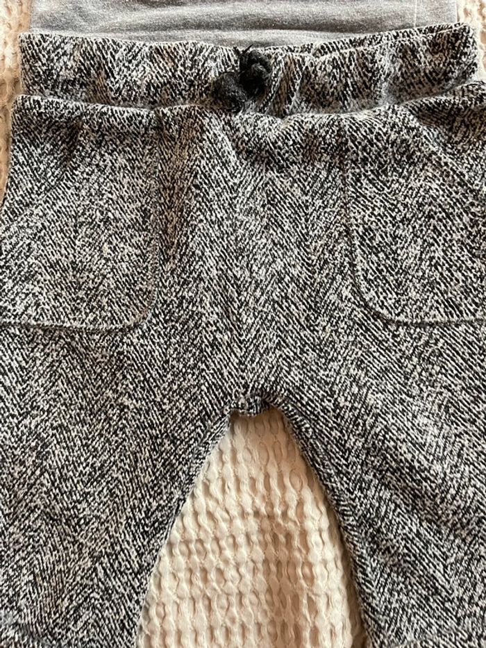 Ensemble t shirt pantalon bébé baby Zara boys - photo numéro 3