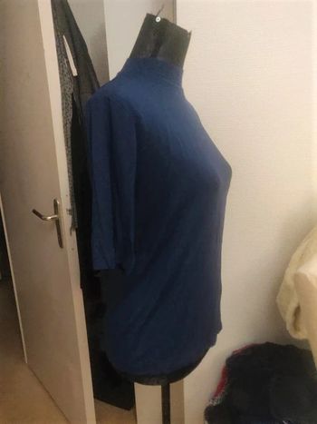 Tee shirt petit col haut 38/40