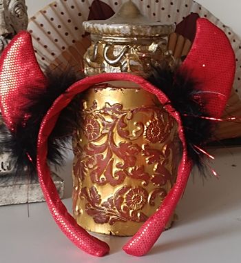 Serre Tete Demon Cosplay Halloween Enfant/Adol