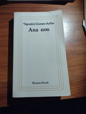 Livre Ana non