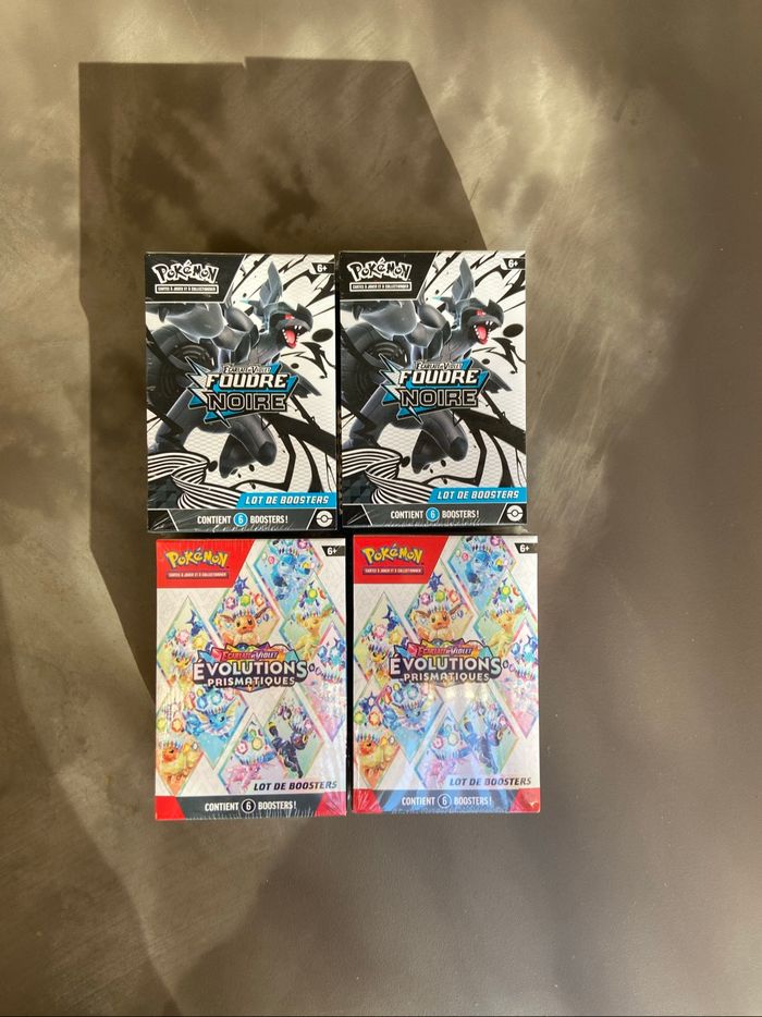 4 Bundle Foudre Noir/ Évolution Prismatique