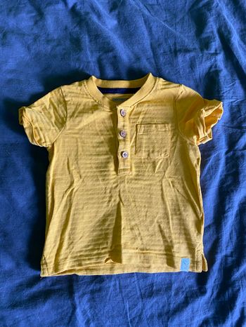 T-shirt simple bébé garçon, taille 18 mois