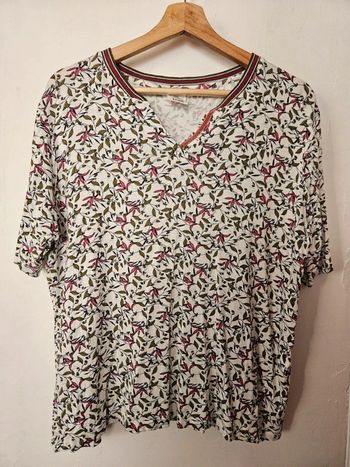 Tee-shirt Nathalie Andersen by Damart Taille 46/48 🌿