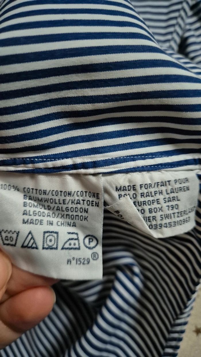 Chemise Ralph Lauren regent custom fit - photo numéro 7