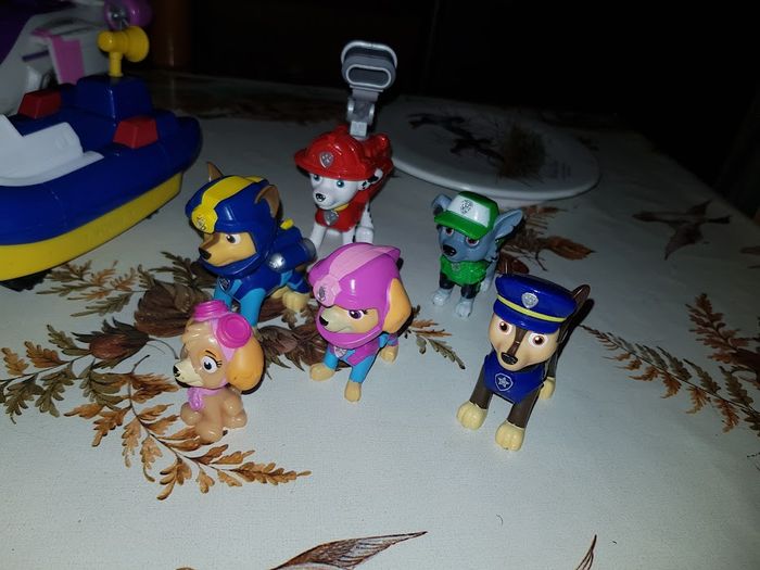 Gros lot pat patrouille paw patrol - QG Tour de controle + véhicules + figurines + jeu marionnette - photo numéro 10