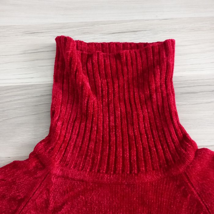 Pullf femme à col roulé rouge Debbie Morgan taille M - photo numéro 2