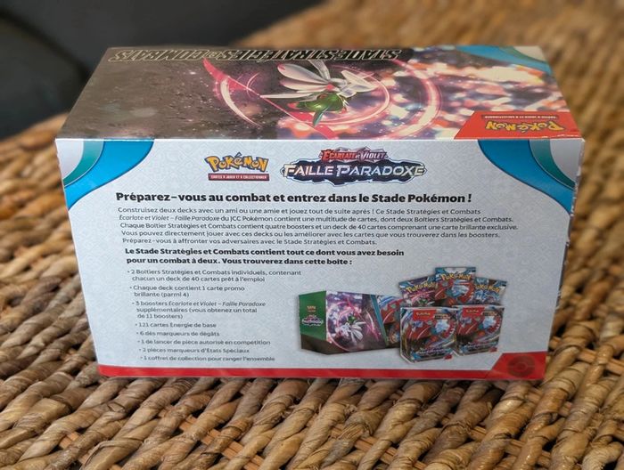 Coffret Pokémon Faille Paradoxe EV4 Stades Stratégies et Combats - photo numéro 2