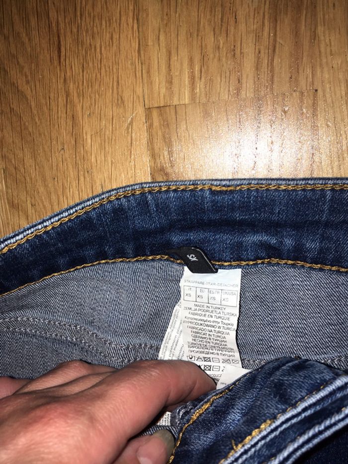 Beau jeans slim à motifs calzedonia xs - photo numéro 3