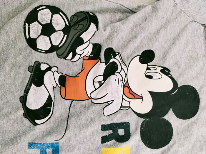 T shirt manches longues Mickey taille 5ans - photo numéro 3