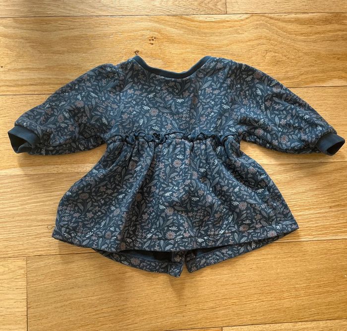 👗👗 Lot de 2 robes manches longues – Vertbaudet – 6 mois 👶 - photo numéro 2