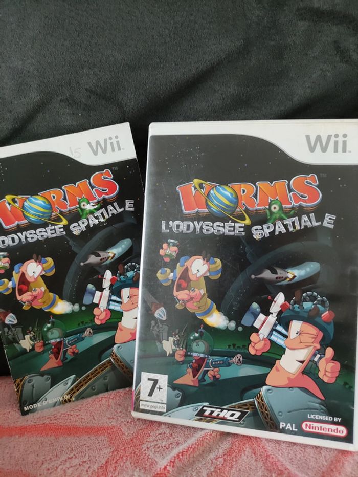 Worms l'odyssée Spatiale Wii