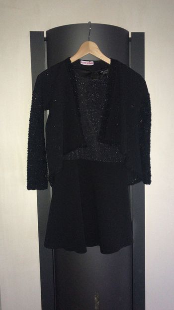Ensemble robe gilet soirée