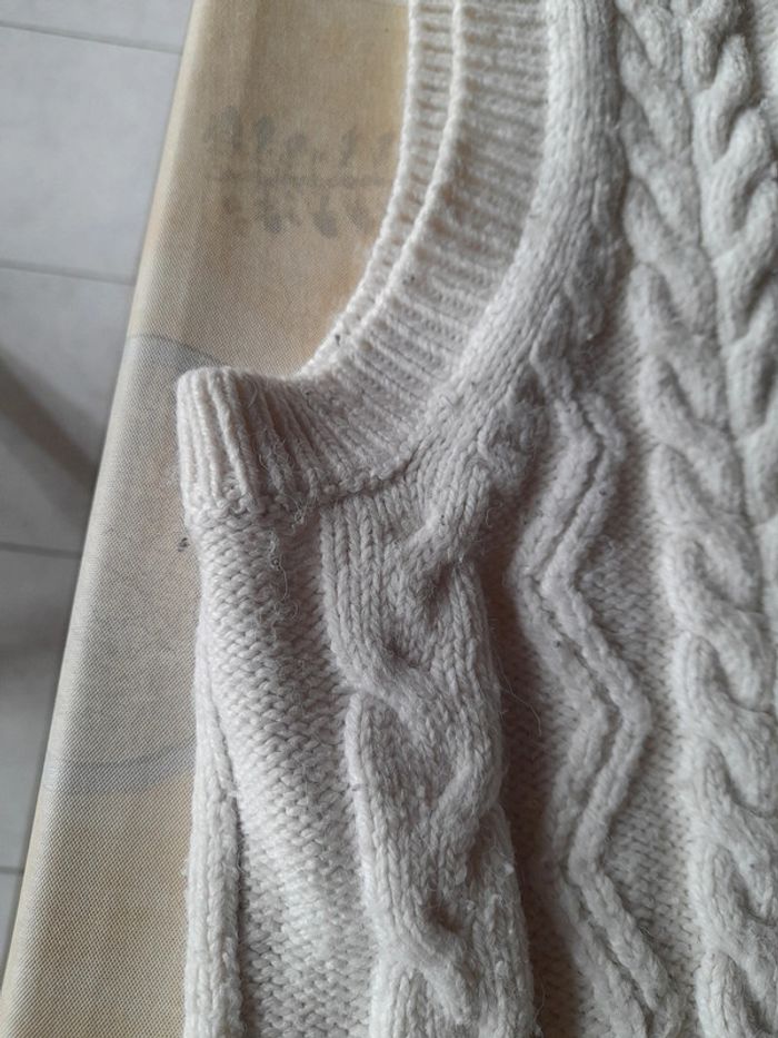 Pull sans manche femme taille M - photo numéro 6