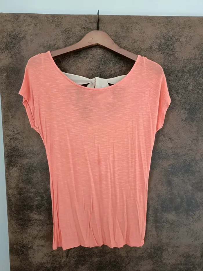Tee shirt Camaïeu avec noeud