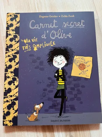 carnet secret d’olive ma vie très compliqué bayard jeunesse