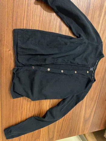 Gilet fille  noir 10 ans Kiabi