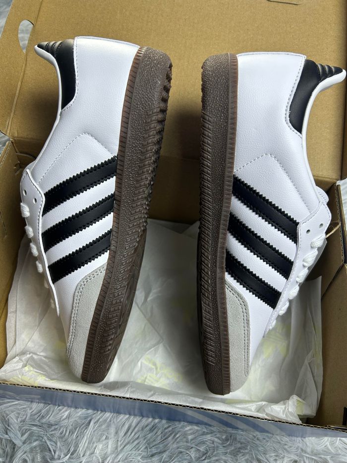 Adidas Originals Sanba (gris blanc) taille 39 - photo numéro 2