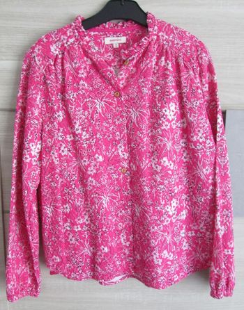Chemise fleurie fille Catimini 10 ans
