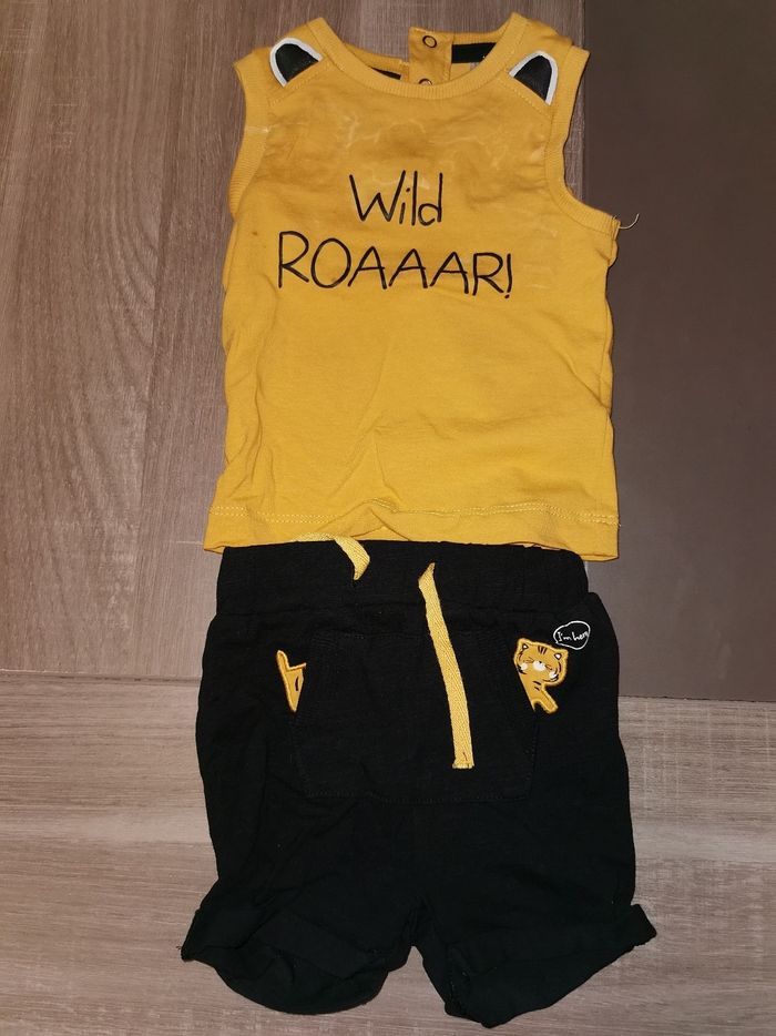 Ensemble short débardeur