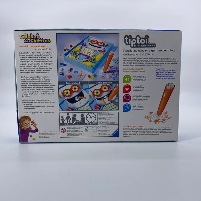 Tiptoi Le robot des chiffres Édition 2015 Ravensburger Beebs