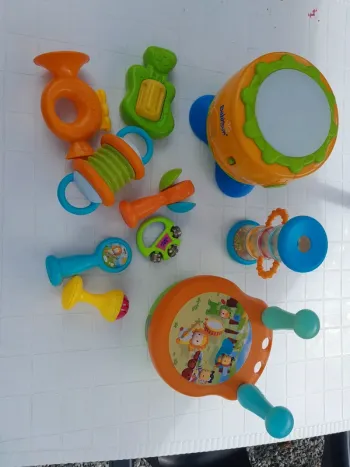 Lots instruments de musique 🎵 pour bébé cotoons